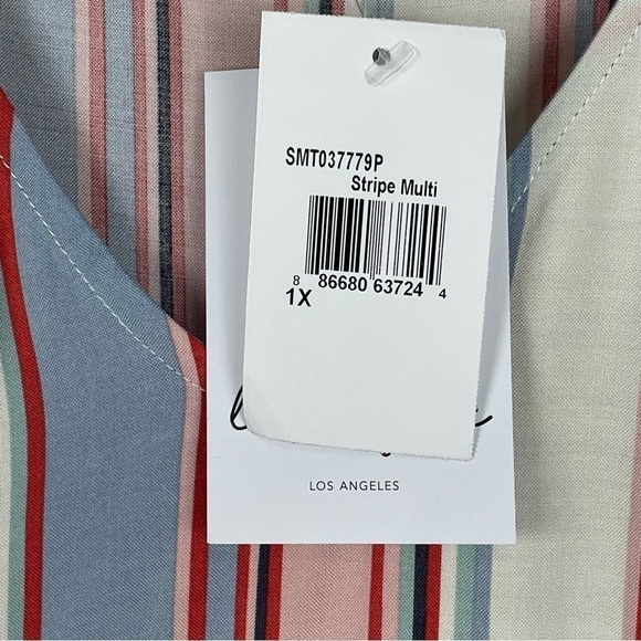 Love, Fire Striped Sleeveless Top - Picture 9 of 9